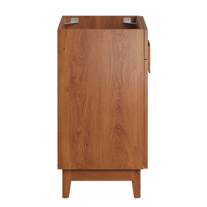 Modway - Miles 24? Bathroom Vanity Cabinet (Sink Basin Not Included) by Modway  Bathroom Vanities Brown - EEI-6399-WAL