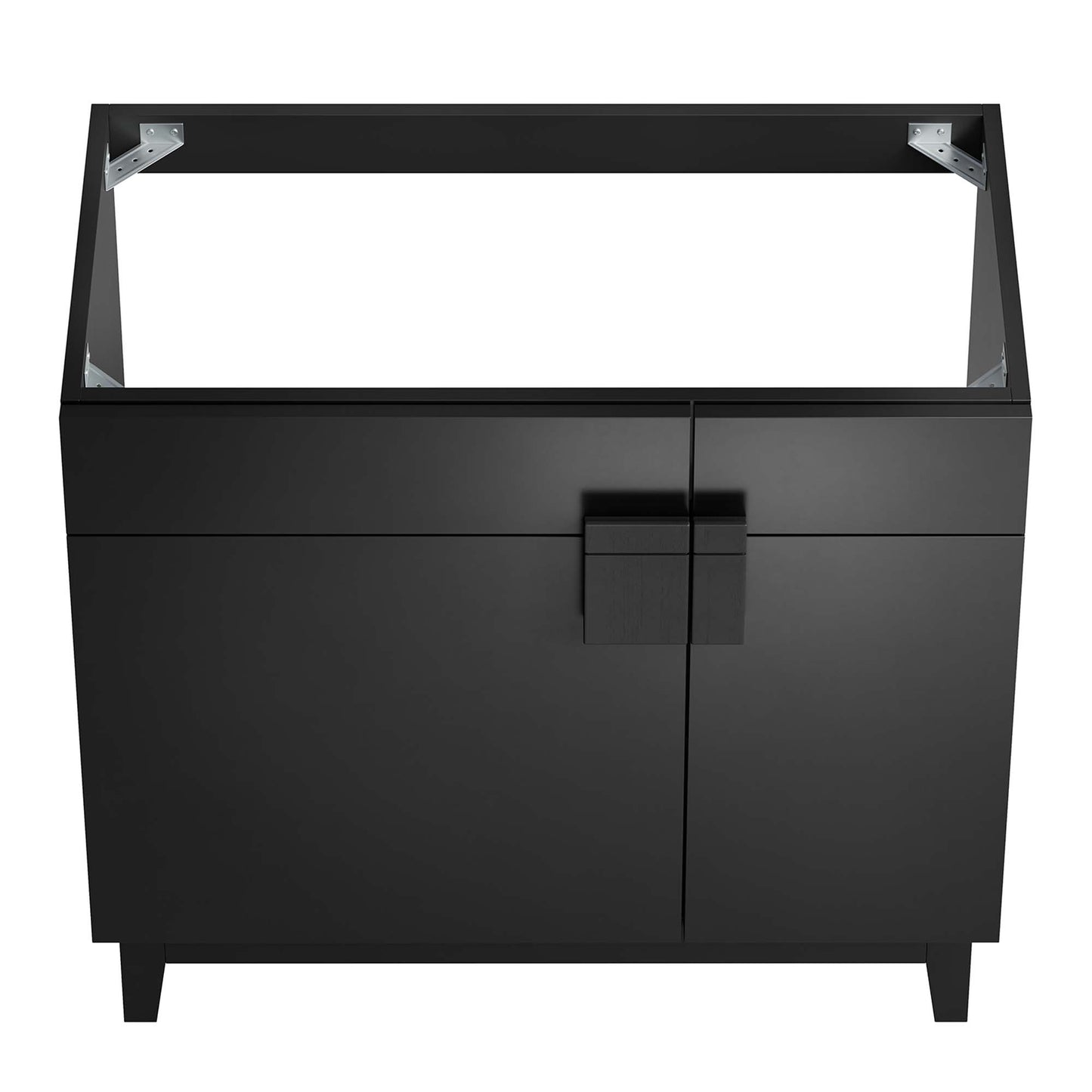 Modway - Miles 36? Bathroom Vanity Cabinet (Sink Basin Not Included) by Modway  Bathroom Vanities Black - EEI-6400-BLK