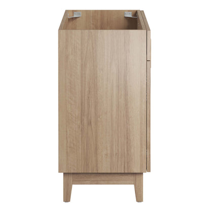 Modway - Miles 36? Bathroom Vanity Cabinet (Sink Basin Not Included) by Modway  Bathroom Vanities Brown - EEI-6400-OAK