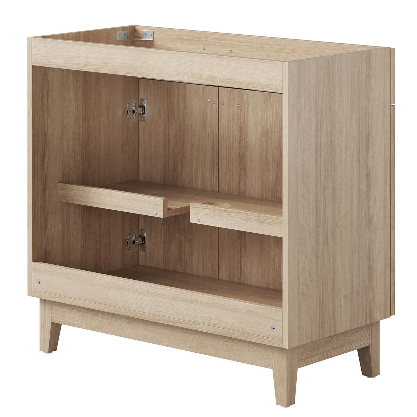 Modway - Miles 36? Bathroom Vanity Cabinet (Sink Basin Not Included) by Modway  Bathroom Vanities Brown - EEI-6400-OAK