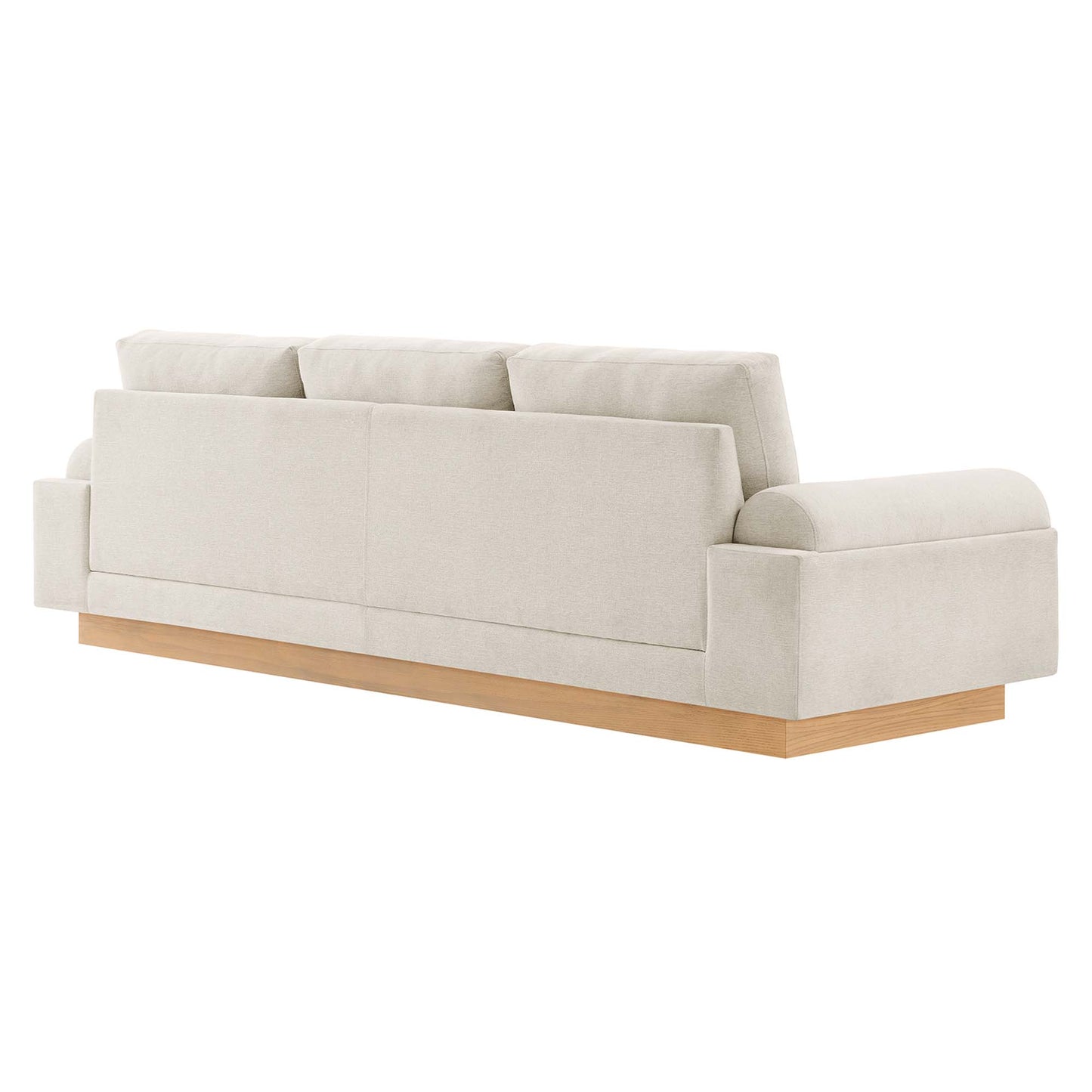 Modway - Oasis Upholstered Fabric Sofa by Modway  Living Room Sofas and Armchairs White - EEI-6401-IVO