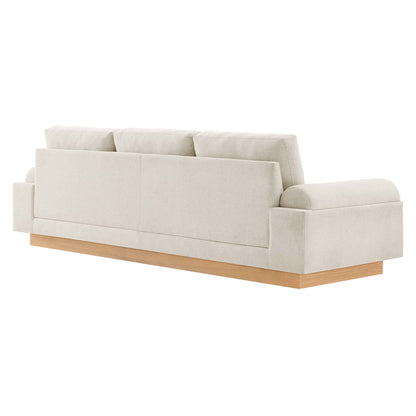 Modway - Oasis Upholstered Fabric Sofa by Modway  Living Room Sofas and Armchairs White - EEI-6401-IVO