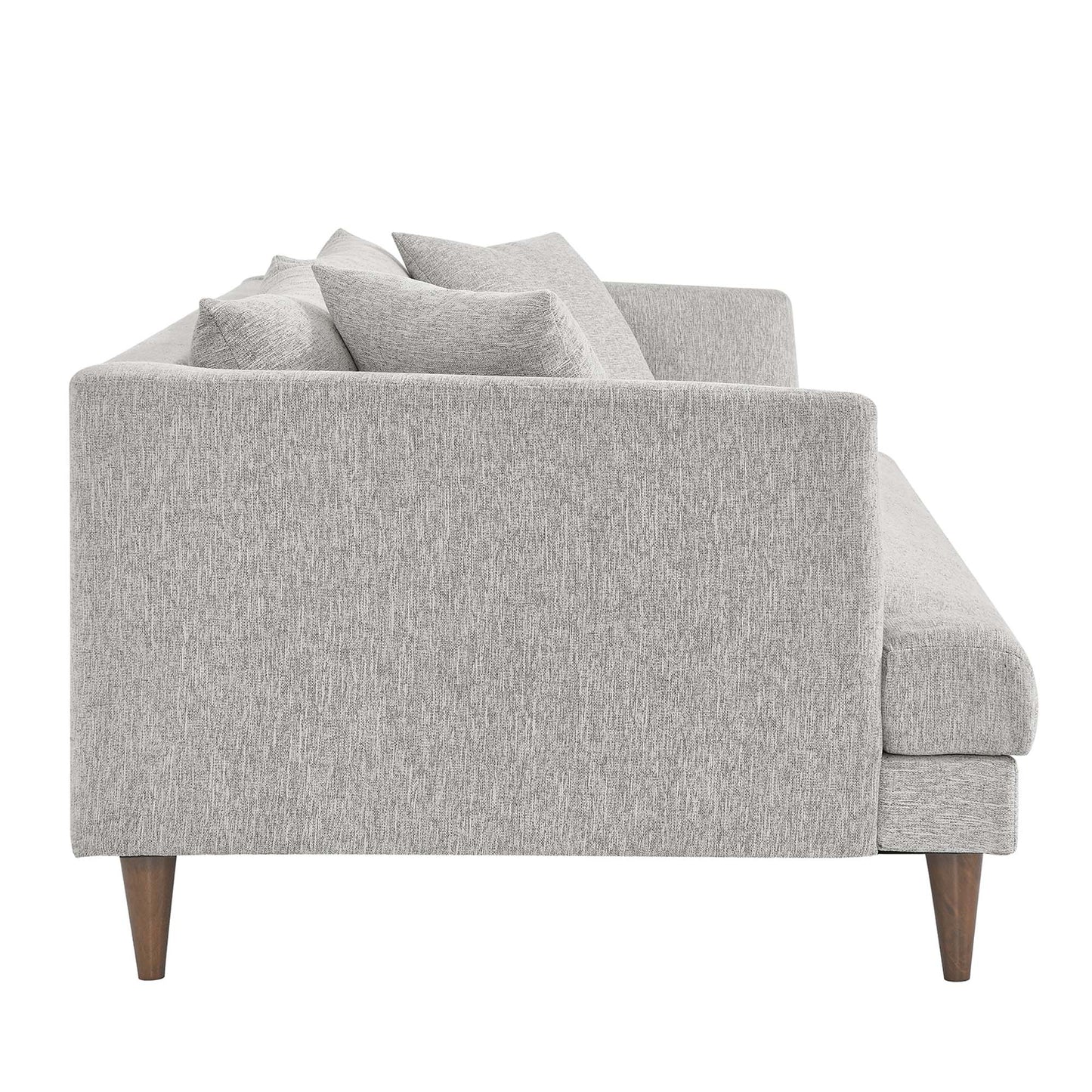 Modway - Zoya Down Filled Overstuffed Sofa by Modway  Living Room Sofas and Armchairs Gray - EEI-6405-HLG