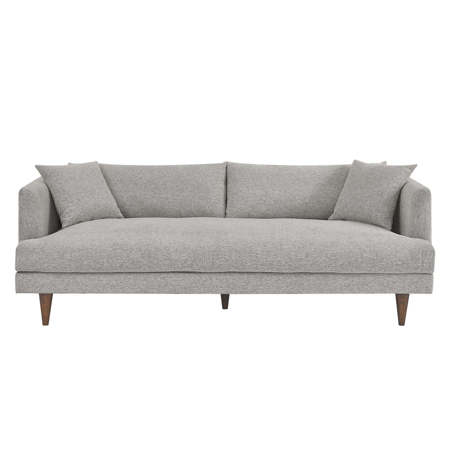 Modway - Zoya Down Filled Overstuffed Sofa by Modway  Living Room Sofas and Armchairs Gray - EEI-6405-HLG