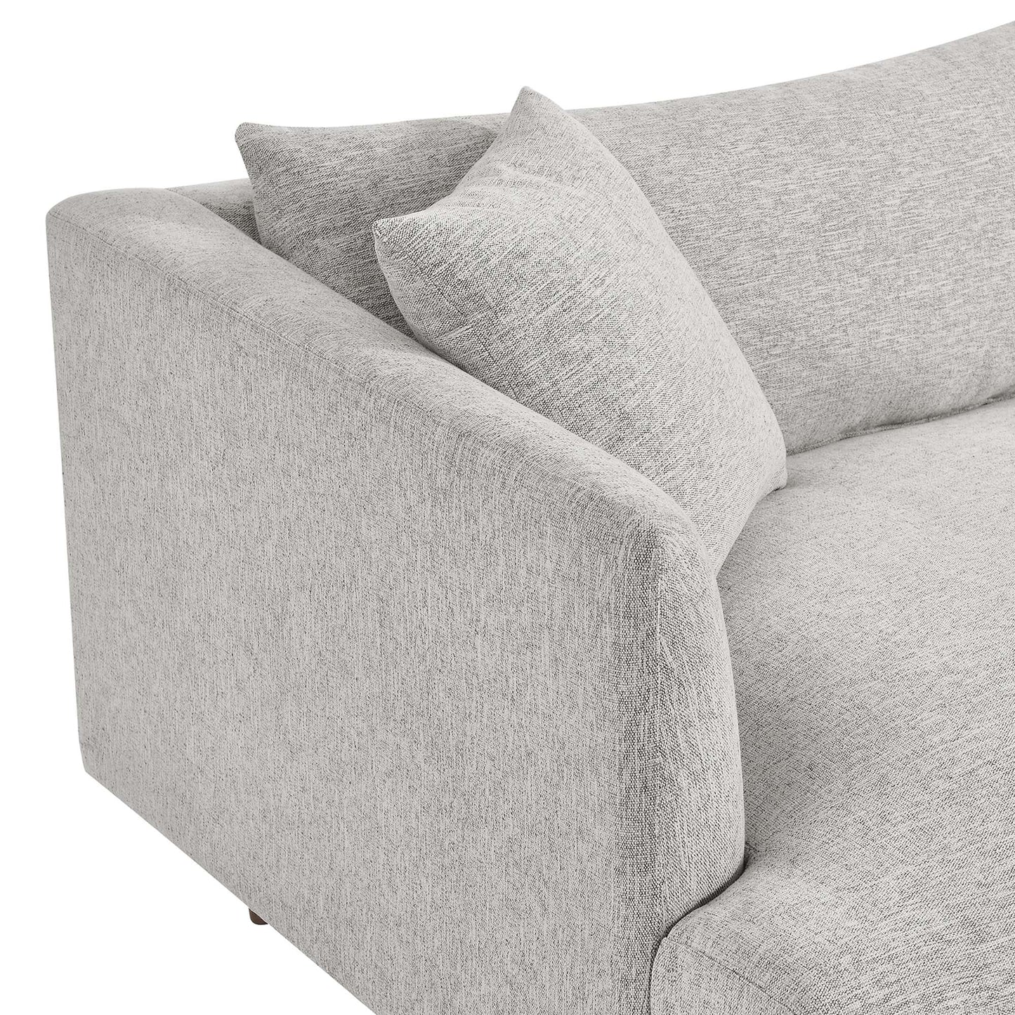 Modway - Zoya Down Filled Overstuffed Sofa by Modway  Living Room Sofas and Armchairs Gray - EEI-6405-HLG