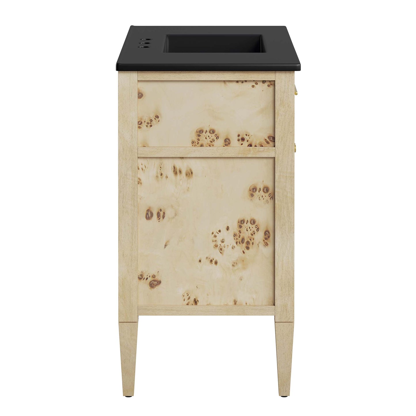Modway Outlet Elysian 36" Wood Bathroom Vanity by Modway  Bathroom Furniture Black Burl - EEI-6449-BLK-BUR