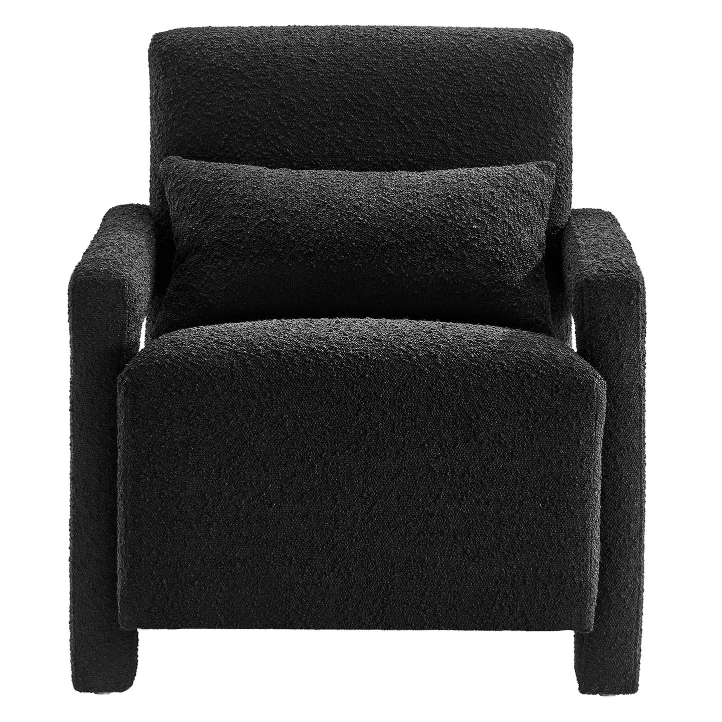 Modway Outlet Mirage Boucle Upholstered Armchair by Modway  Living Room Furniture Black - EEI-6475-BLK
