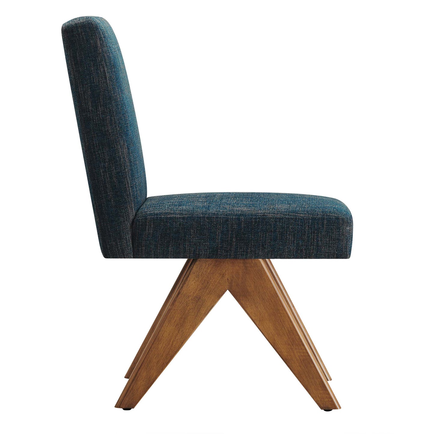 Modway Outlet Lyra Fabric Dining Room Side Chair Set of 2 by Modway  Bar and Dining Furniture Azure Fabric - EEI-6509-HEA