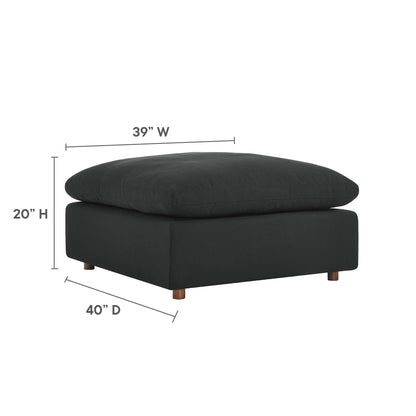 Modway Outlet Commix Down Filled Overstuffed Sectional Sofa by Modway  Living Room Furniture Black - EEI-6510-BLK