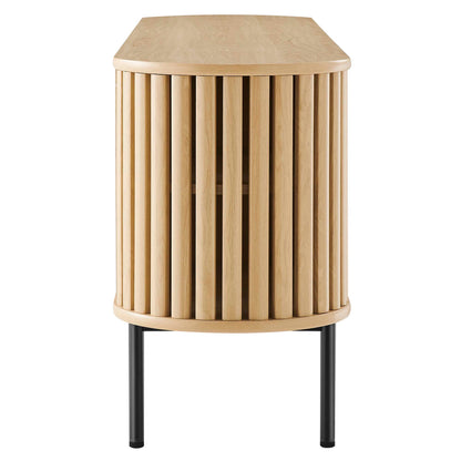 Modway - Fortitude 71" TV Stand by Modway  Living Room Decor Brown - EEI-6522-OAK