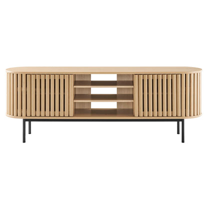 Modway - Fortitude 71" TV Stand by Modway  Living Room Decor Brown - EEI-6522-OAK