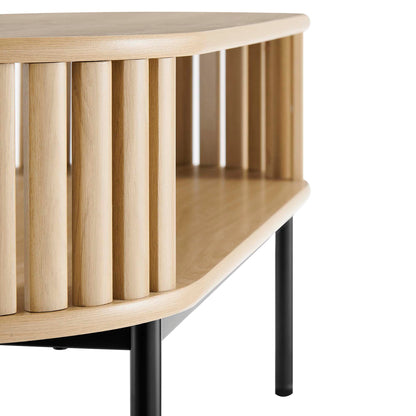 Modway - Fortitude Wood Coffee Table by Modway  Living Room Tables Brown - EEI-6525-OAK