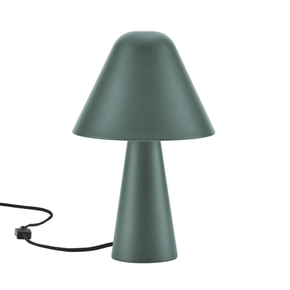 Modway Outlet Jovial Metal Mushroom Table Lamp by Modway  Lighting Lighting Green - EEI-6529-GRN