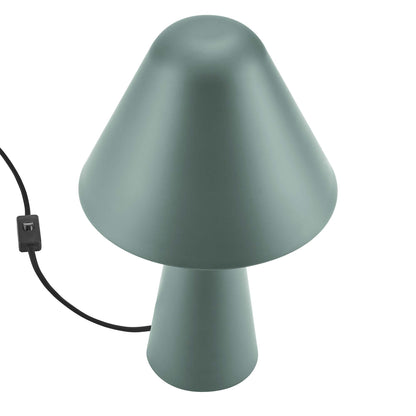 Modway Outlet Jovial Metal Mushroom Table Lamp by Modway  Lighting Lighting Green - EEI-6529-GRN