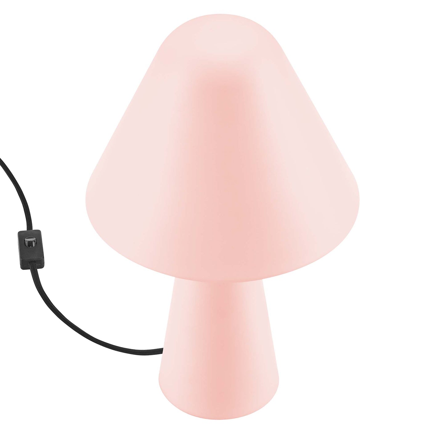 Modway Outlet Jovial Metal Mushroom Table Lamp by Modway  Lighting Lighting Pink - EEI-6529-PNK