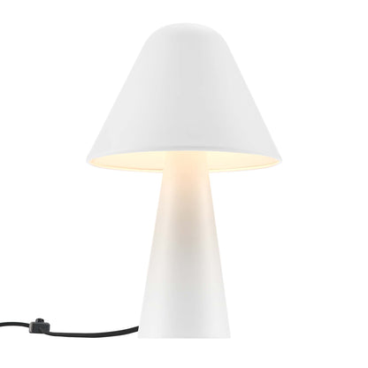 Modway Outlet Jovial Metal Mushroom Table Lamp by Modway  Lighting Lighting White - EEI-6529-WHI