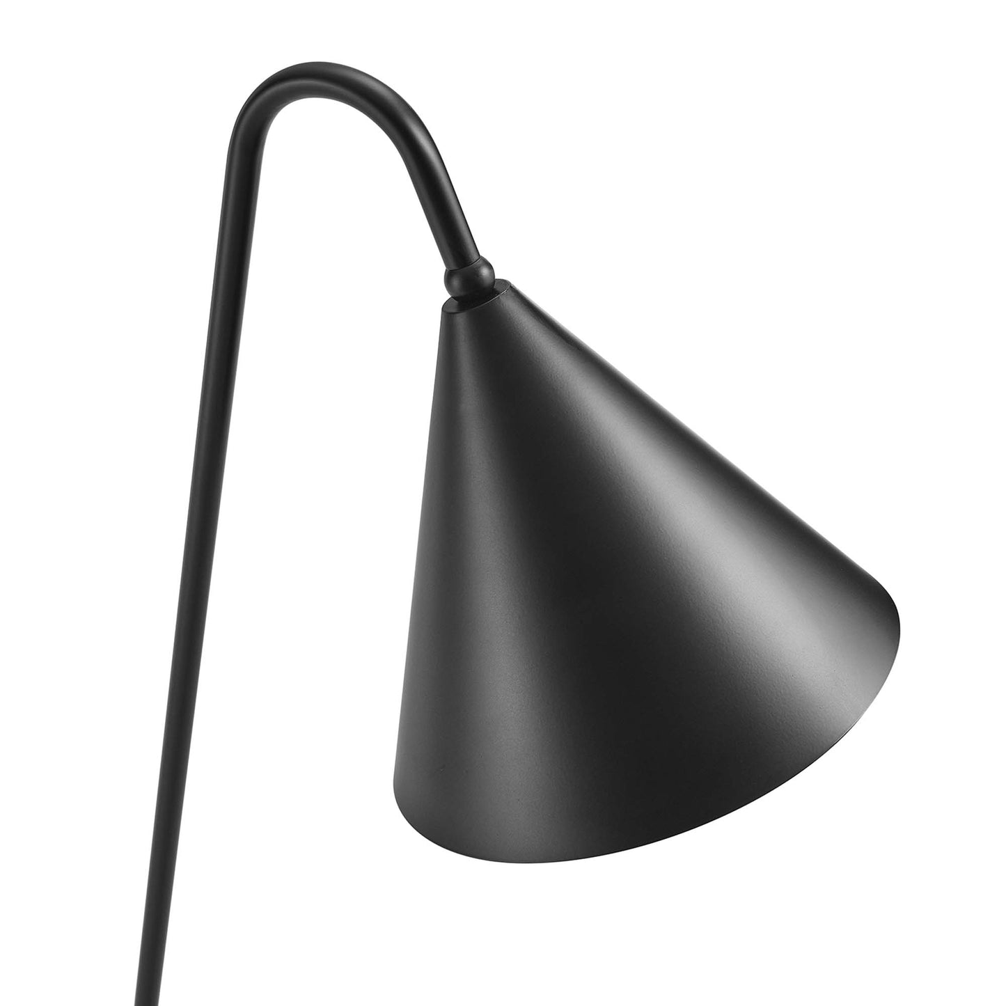 Modway Outlet Ayla Marble Base Floor Lamp by Modway  Lighting Lighting Black - EEI-6531-BLK