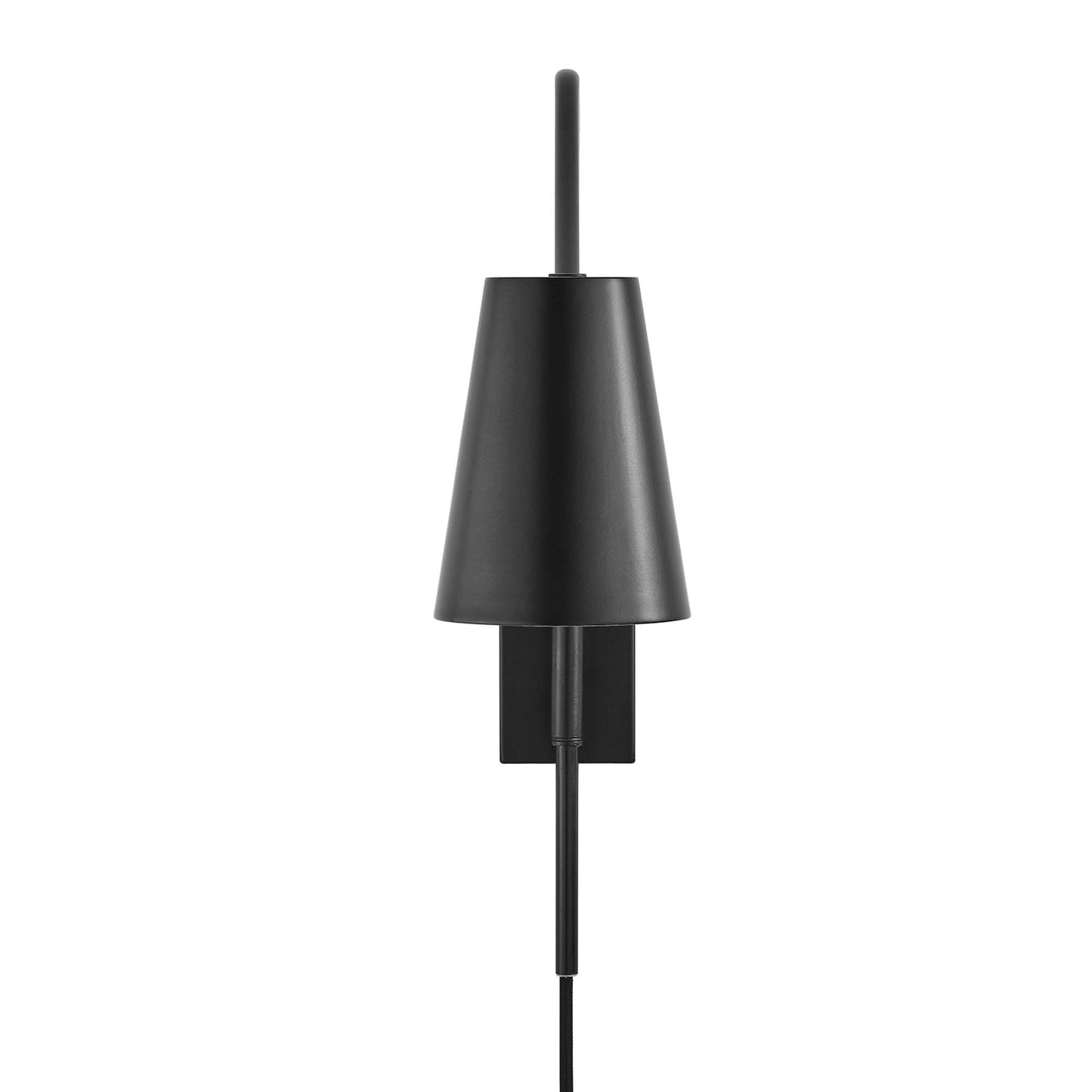 Modway - Faye Metal Wall Sconce by Modway  Lighting Ceiling Lamps Black - EEI-6532-BLK
