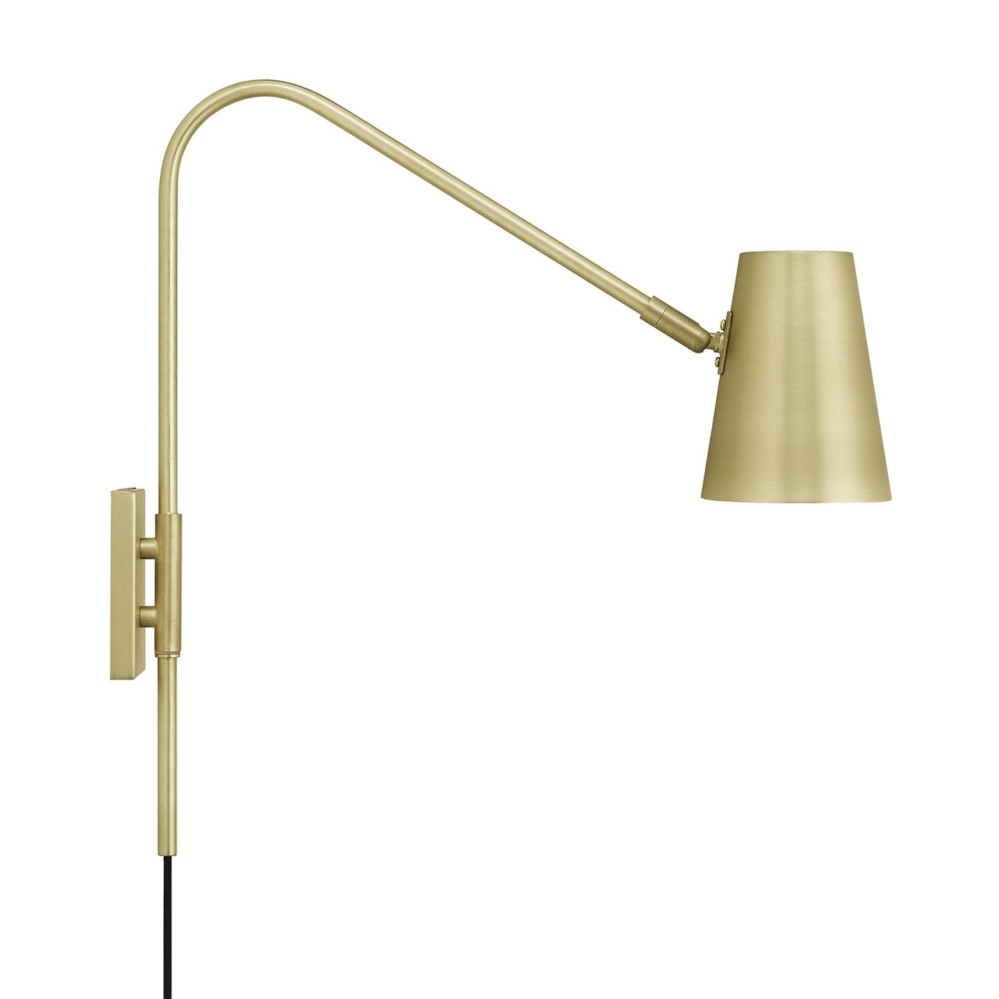 Modway Outlet Faye Metal Wall Sconce by Modway  Lighting Lighting Satin Brass - EEI-6532-SBR