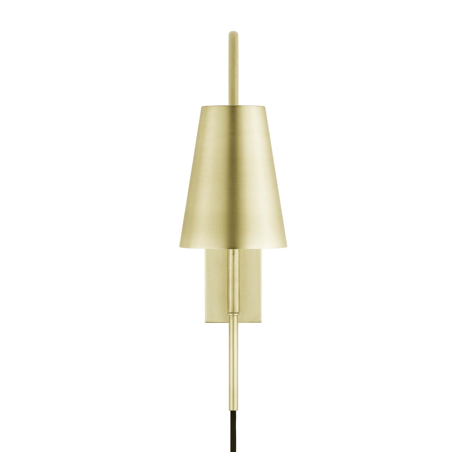 Modway Outlet Faye Metal Wall Sconce by Modway  Lighting Lighting Satin Brass - EEI-6532-SBR
