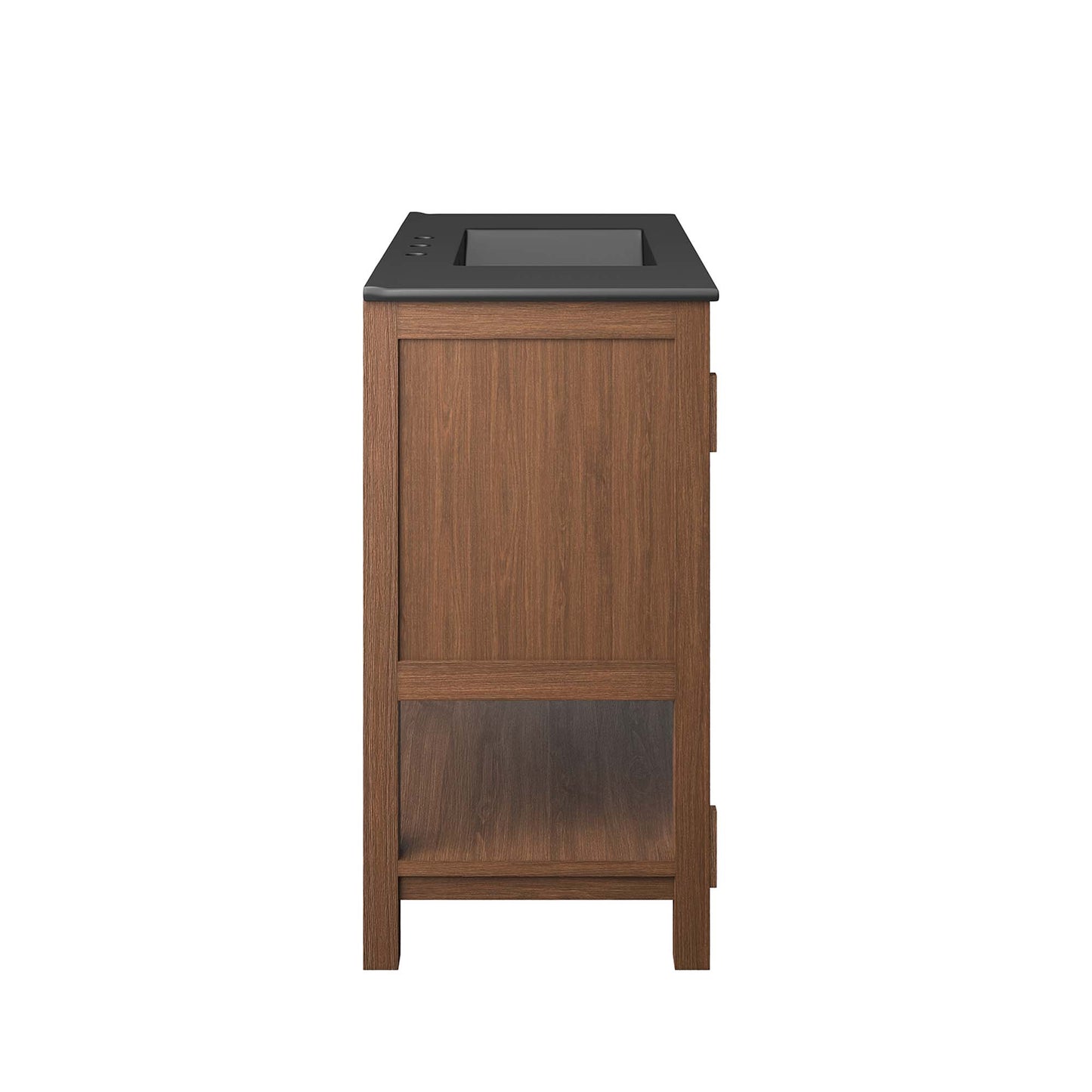 Modway - Ashlyn 36? Wood Bathroom Vanity by Modway  Bathroom Vanities Black - EEI-6535-WAL-BLK