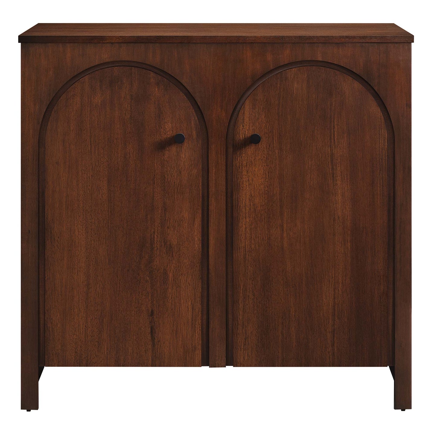 Modway - Appia 2-Door Arched Door Storage Cabinet by Modway  Living Room  Brown - EEI-6537-WAL