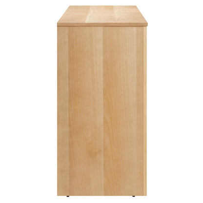 Modway - Appia Wood Grain 4-Door Sideboard Storage Cabinet by Modway  Living Room  Brown - EEI-6538-OAK