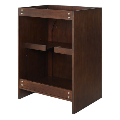 Modway - Appia 24" Bathroom Vanity Cabinet (Sink Basin Not Included) by Modway  Bathroom Vanities Brown - EEI-6539-WAL
