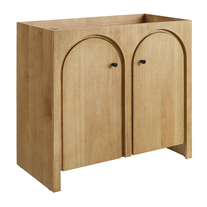 Modway - Appia 36" Bathroom Vanity Cabinet (Sink Basin Not Included) by Modway  Bathroom Vanities Brown - EEI-6540-OAK