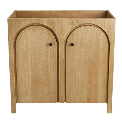 Modway - Appia 36" Bathroom Vanity Cabinet (Sink Basin Not Included) by Modway  Bathroom Vanities Brown - EEI-6540-OAK