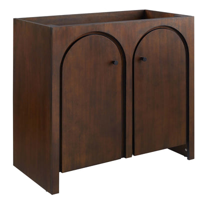 Modway - Appia 36" Bathroom Vanity Cabinet (Sink Basin Not Included) by Modway  Bathroom Vanities Brown - EEI-6540-WAL