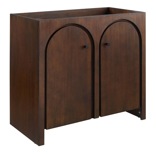 Modway - Appia 36" Bathroom Vanity Cabinet (Sink Basin Not Included) by Modway  Bathroom Vanities Brown - EEI-6540-WAL