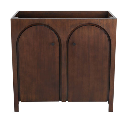 Modway - Appia 36" Bathroom Vanity Cabinet (Sink Basin Not Included) by Modway  Bathroom Vanities Brown - EEI-6540-WAL