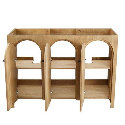 Modway - Appia 48" Bathroom Vanity Cabinet (Sink Basin Not Included) by Modway  Bathroom Vanities Brown - EEI-6541-OAK