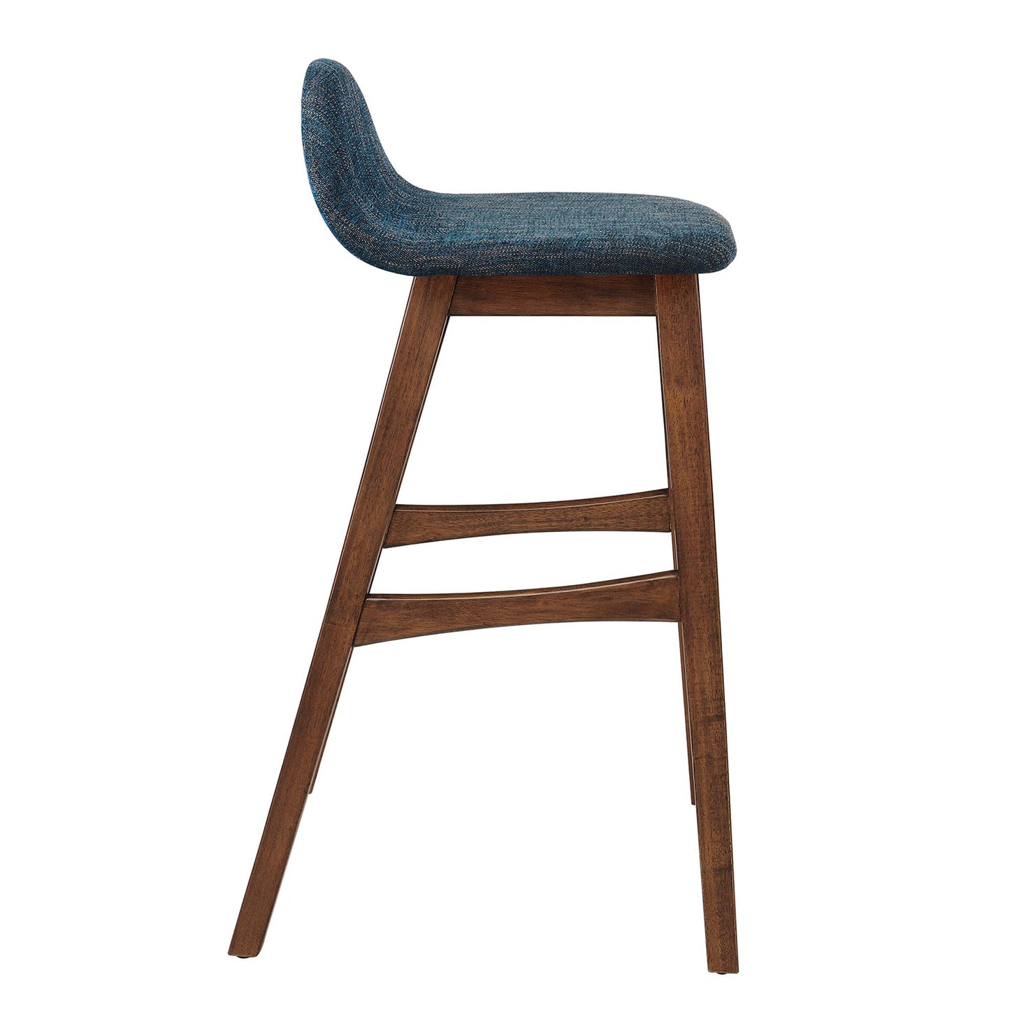 Modway - Juno Wood Bar Stool Set of 2 by Modway  Bar and Dining Bar and Counter Stools Blue - EEI-6553-HEA