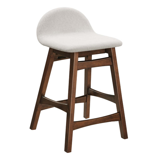 Modway - Juno Wood Counter Stool Set of 2 by Modway  Bar and Dining Bar and Counter Stools White - EEI-6555-HEI