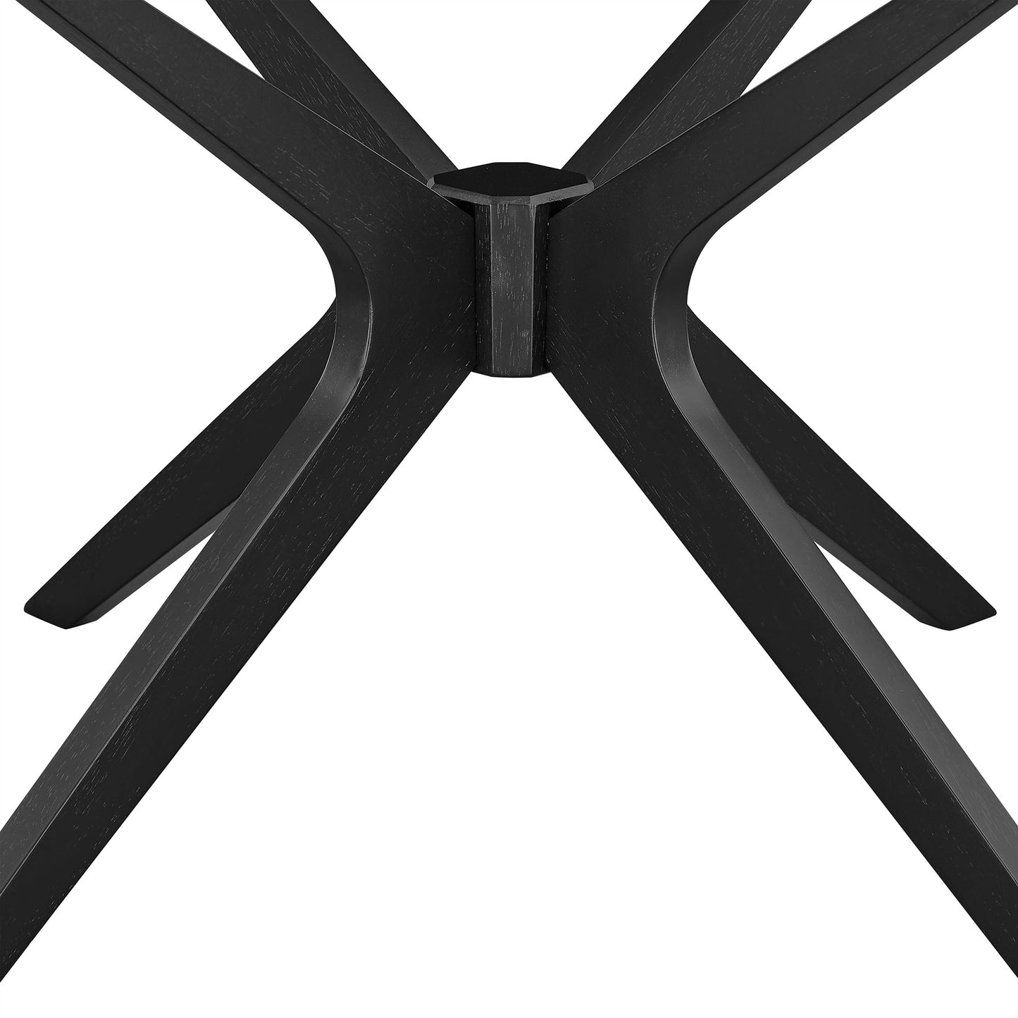 Modway - Crossroads Round Wood Coffee Table by Modway  Living Room Tables Black - EEI-6557-BLK