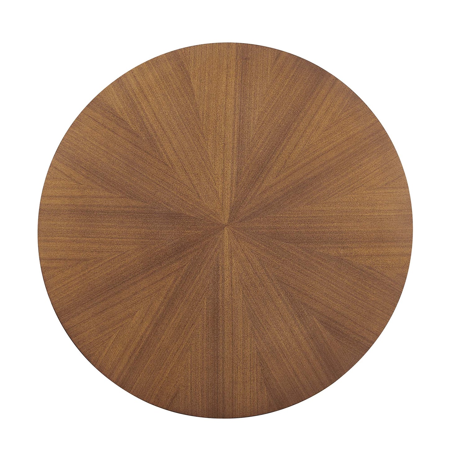 Modway - Crossroads Round Wood Coffee Table by Modway  Living Room Tables Brown - EEI-6557-WAL