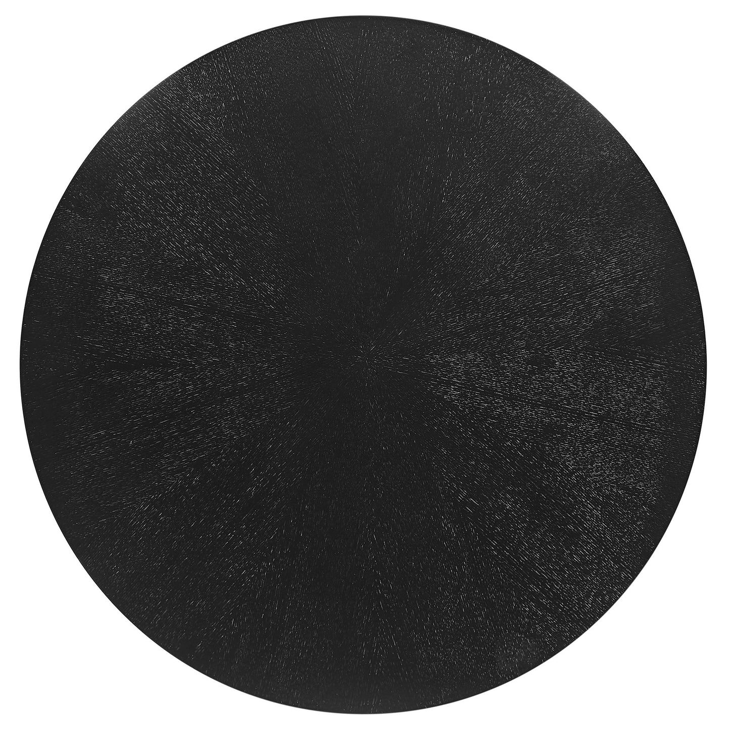 Modway - Crossroads 24? Round Wood Side Table by Modway  Living Room Tables Black - EEI-6558-BLK