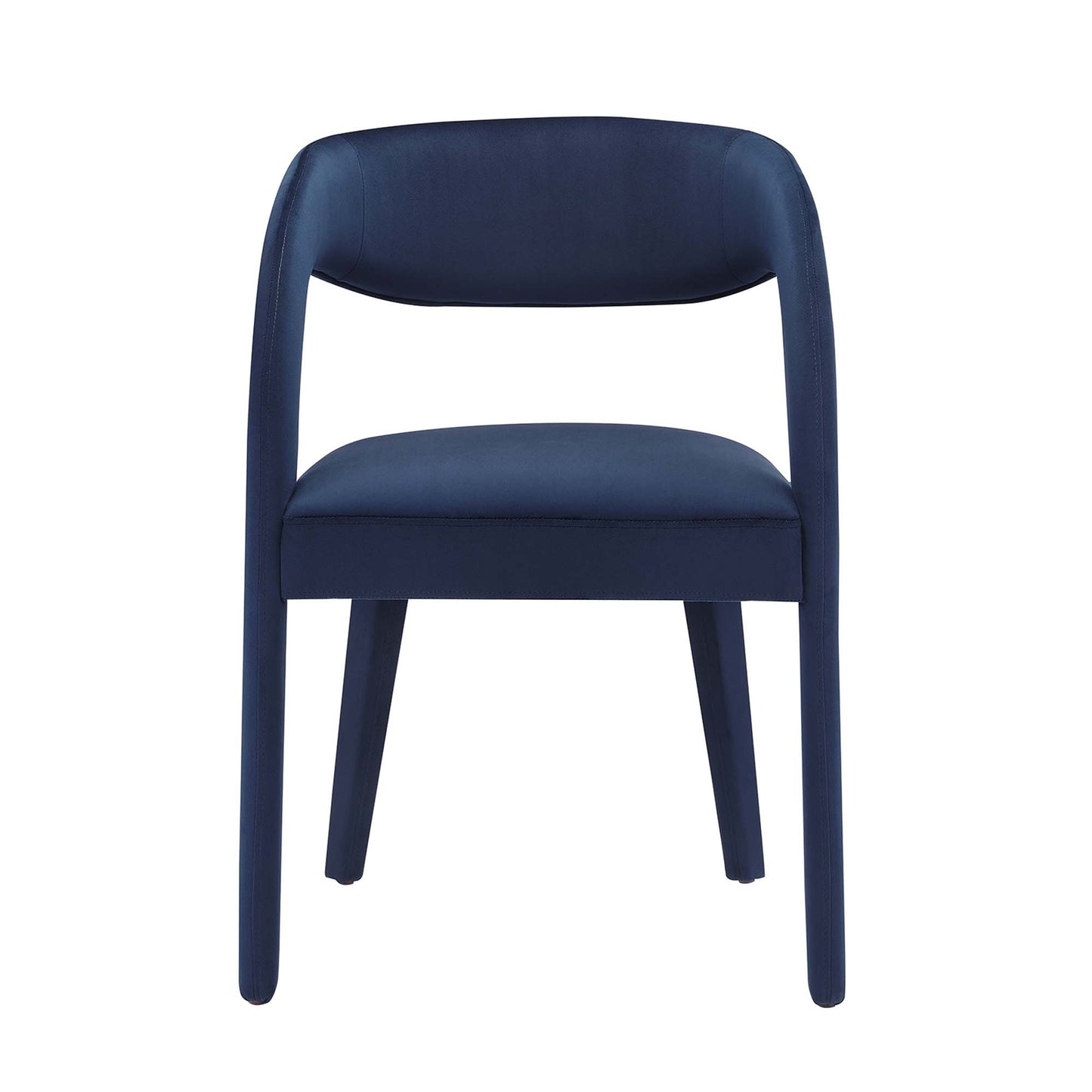 Modway - Pinnacle Performance Velvet Dining Chair Set of 2 by Modway  Bar and Dining Dining Chairs Blue - EEI-6563-MID
