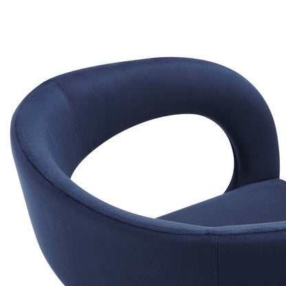 Modway - Pinnacle Performance Velvet Dining Chair Set of 2 by Modway  Bar and Dining Dining Chairs Blue - EEI-6563-MID