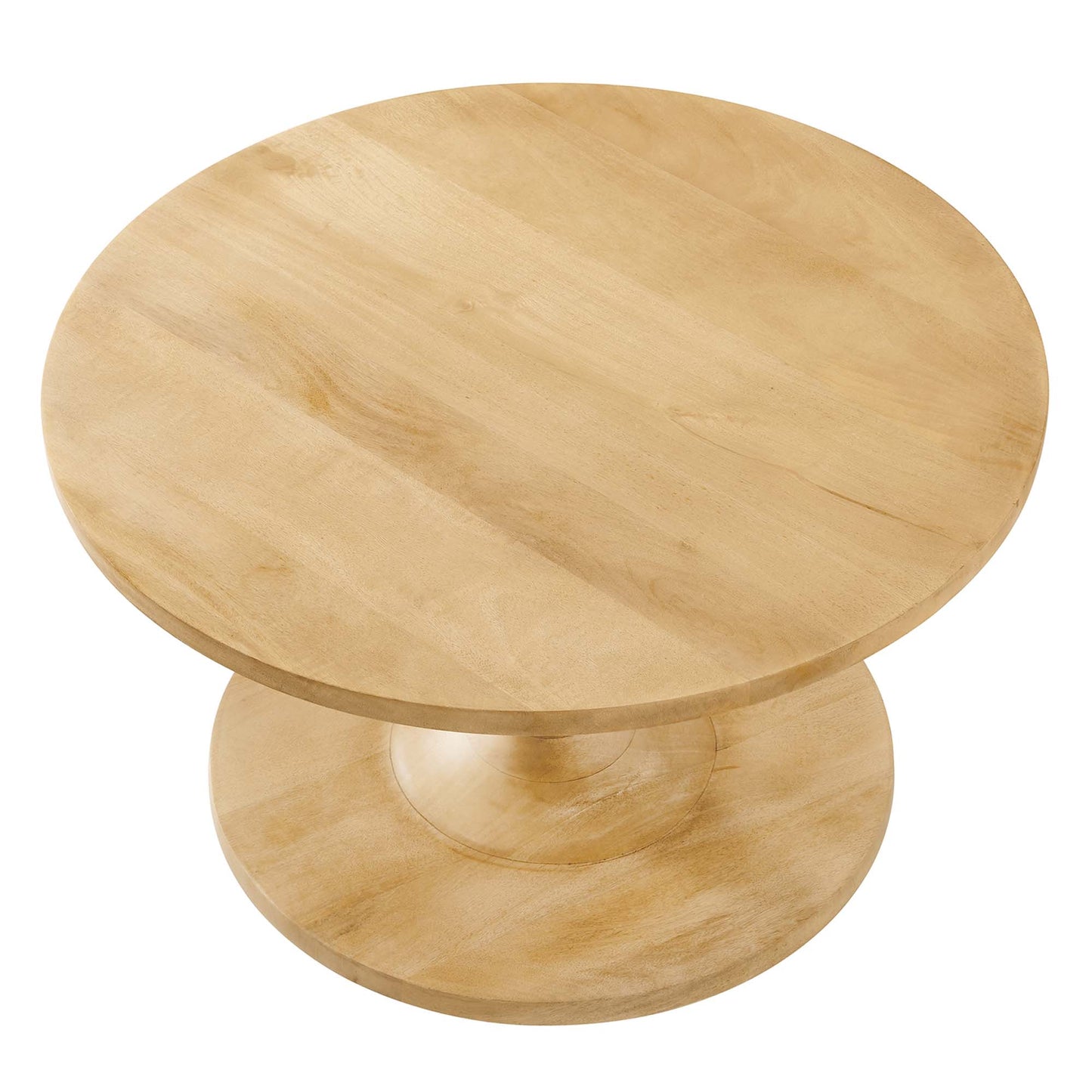 Modway Outlet Lina Round Wood Coffee Table by Modway  Living Room Furniture Oak - EEI-6574-OAK