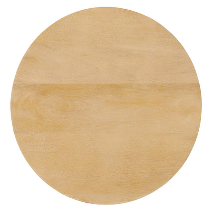 Modway Outlet Lina Round Wood Coffee Table by Modway  Living Room Furniture Oak - EEI-6574-OAK