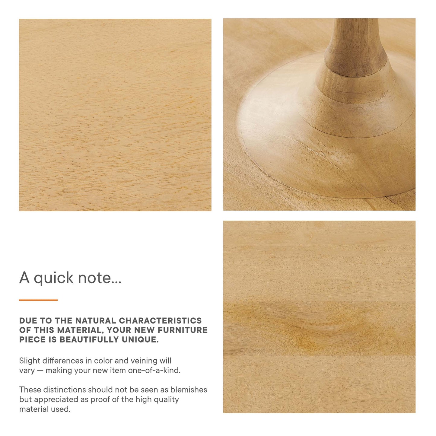 Modway Outlet Lina Round Wood Coffee Table by Modway  Living Room Furniture Oak - EEI-6574-OAK