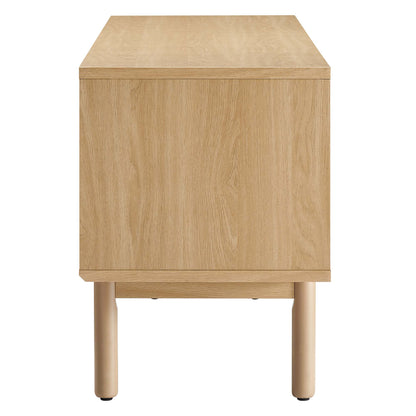 Modway Outlet Milo 59" TV Stand by Modway  Living Room Furniture Oak Tan - EEI-6584-OAK-TAN