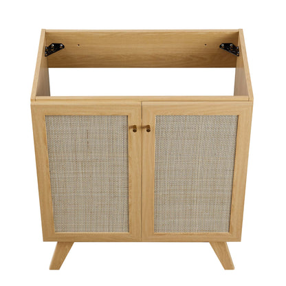 Modway Outlet Soma 30? Bathroom Vanity Cabinet (Sink Basin Not Included) by Modway  Bathroom Furniture Oak - EEI-6587-OAK
