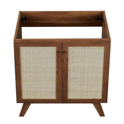 Modway - Soma 30? Bathroom Vanity Cabinet (Sink Basin Not Included) by Modway  Bathroom Vanities Brown - EEI-6587-WAL