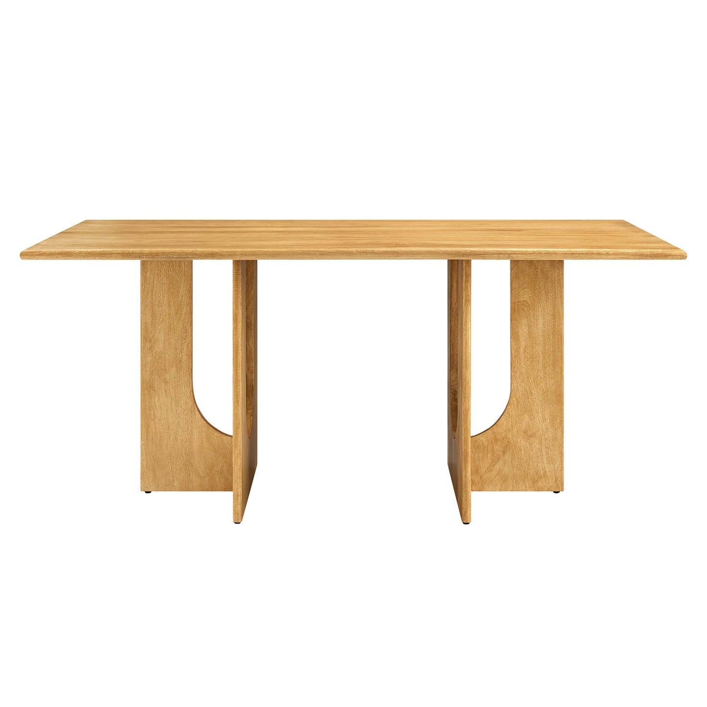 Modway - Rivian Rectangular 70" Wood Dining Table by Modway  Bar and Dining Bar and Dining Tables Brown - EEI-6593-OAK