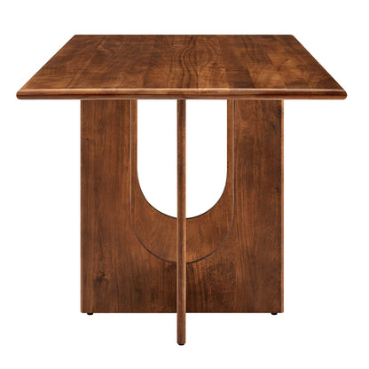 Modway - Rivian Rectangular 70" Wood Dining Table by Modway  Bar and Dining Bar and Dining Tables Brown - EEI-6593-WAL