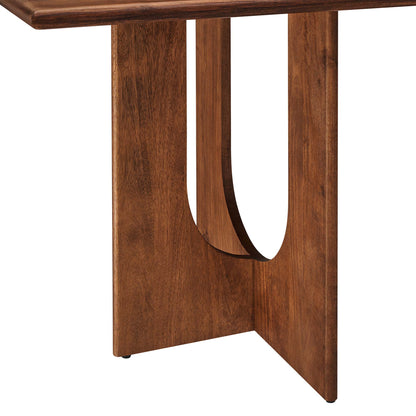 Modway - Rivian Rectangular 70" Wood Dining Table by Modway  Bar and Dining Bar and Dining Tables Brown - EEI-6593-WAL